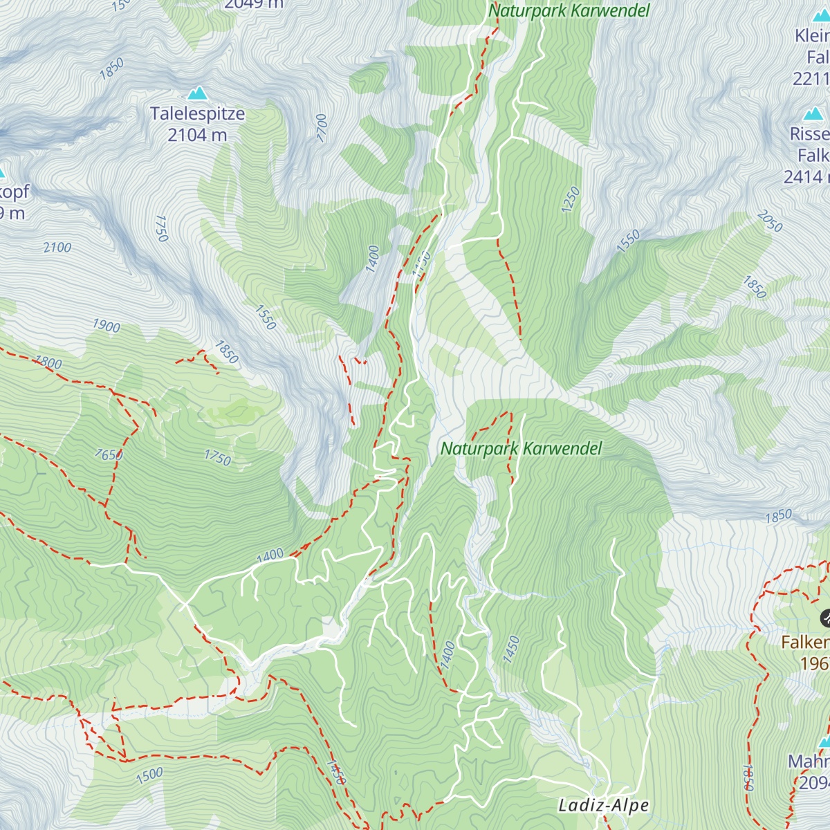 Schwarzlackenhütte map