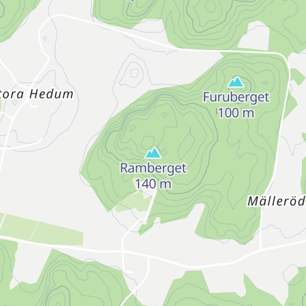 Map of Ramberget