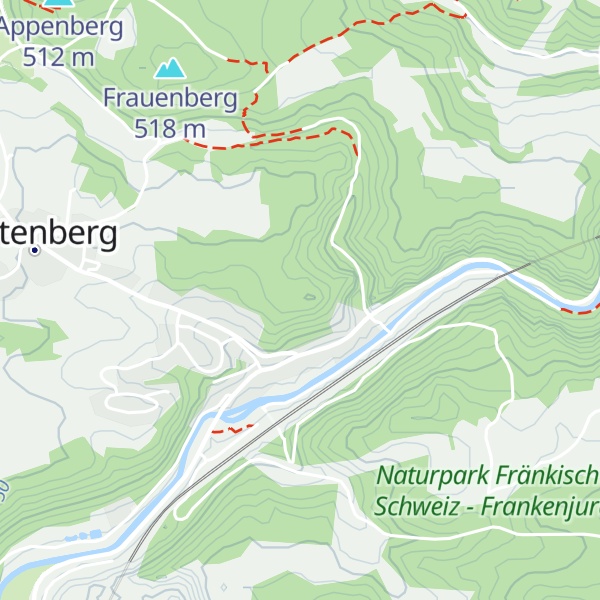 Map of Mühlberg