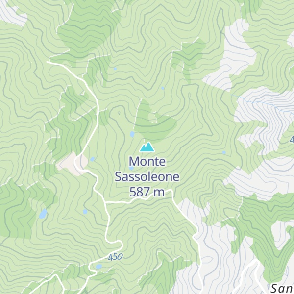 Map of Monte Sassoleone
