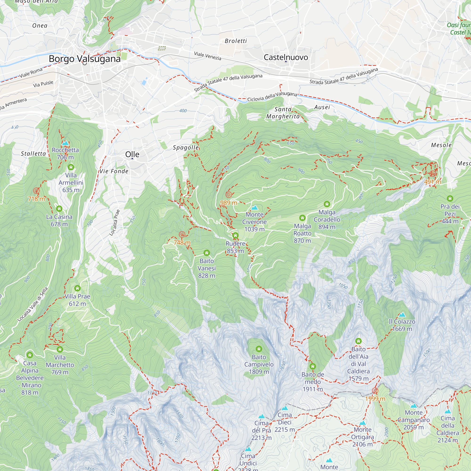 Rudere map