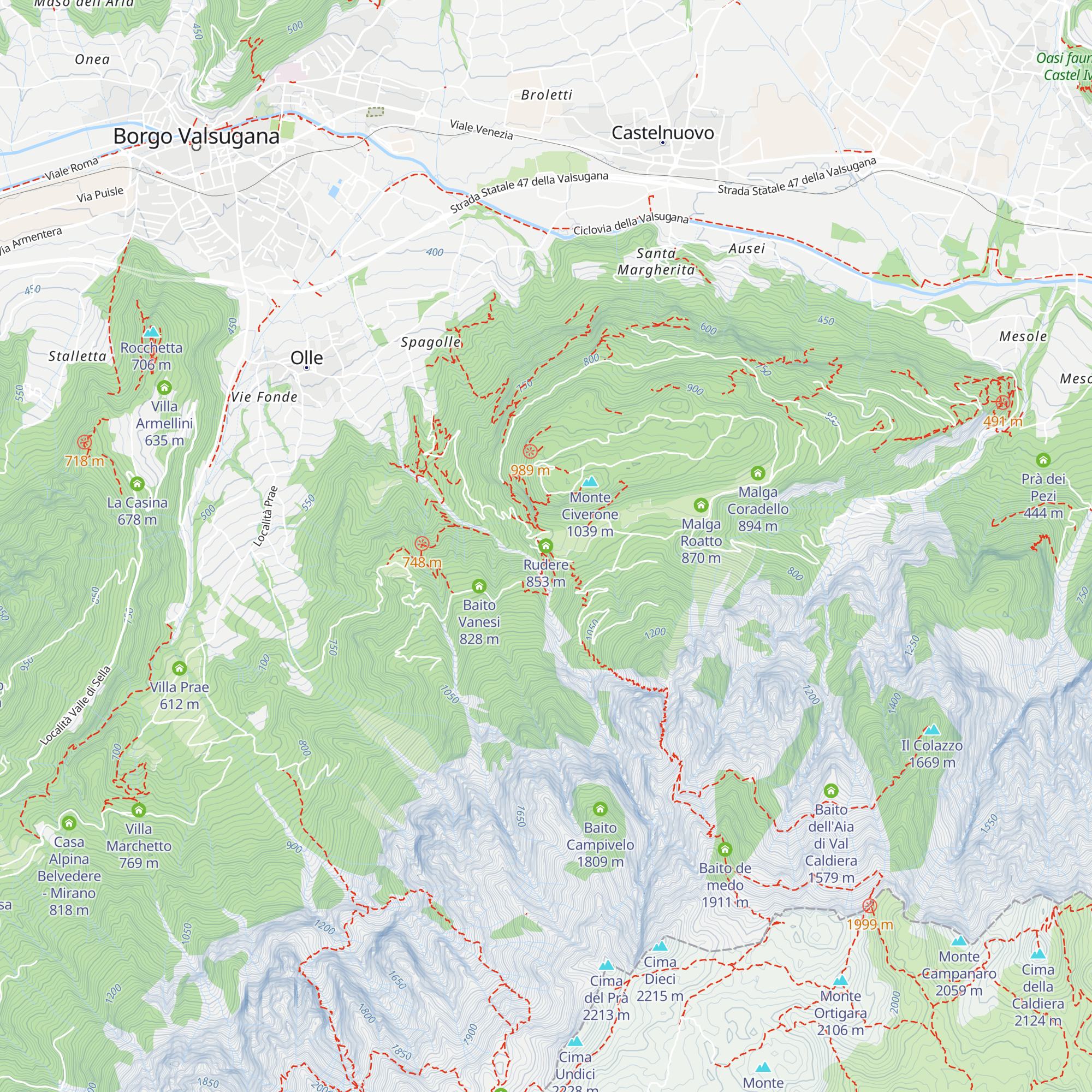 Rudere map