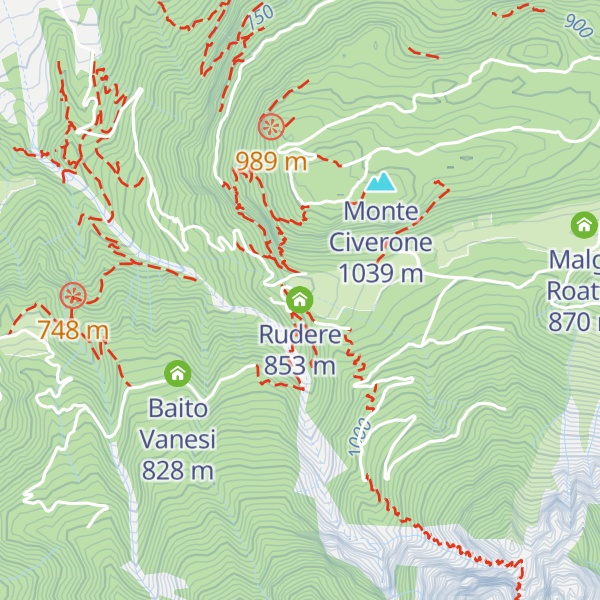 Map of Rudere