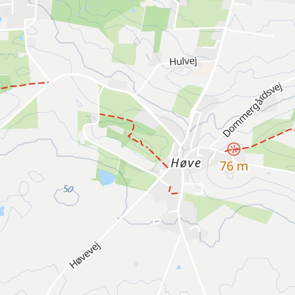 Map of Esterhøj