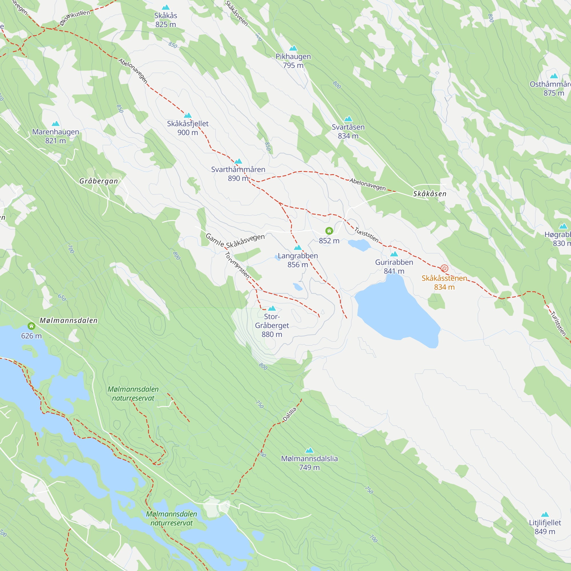 Torvmyrbua map
