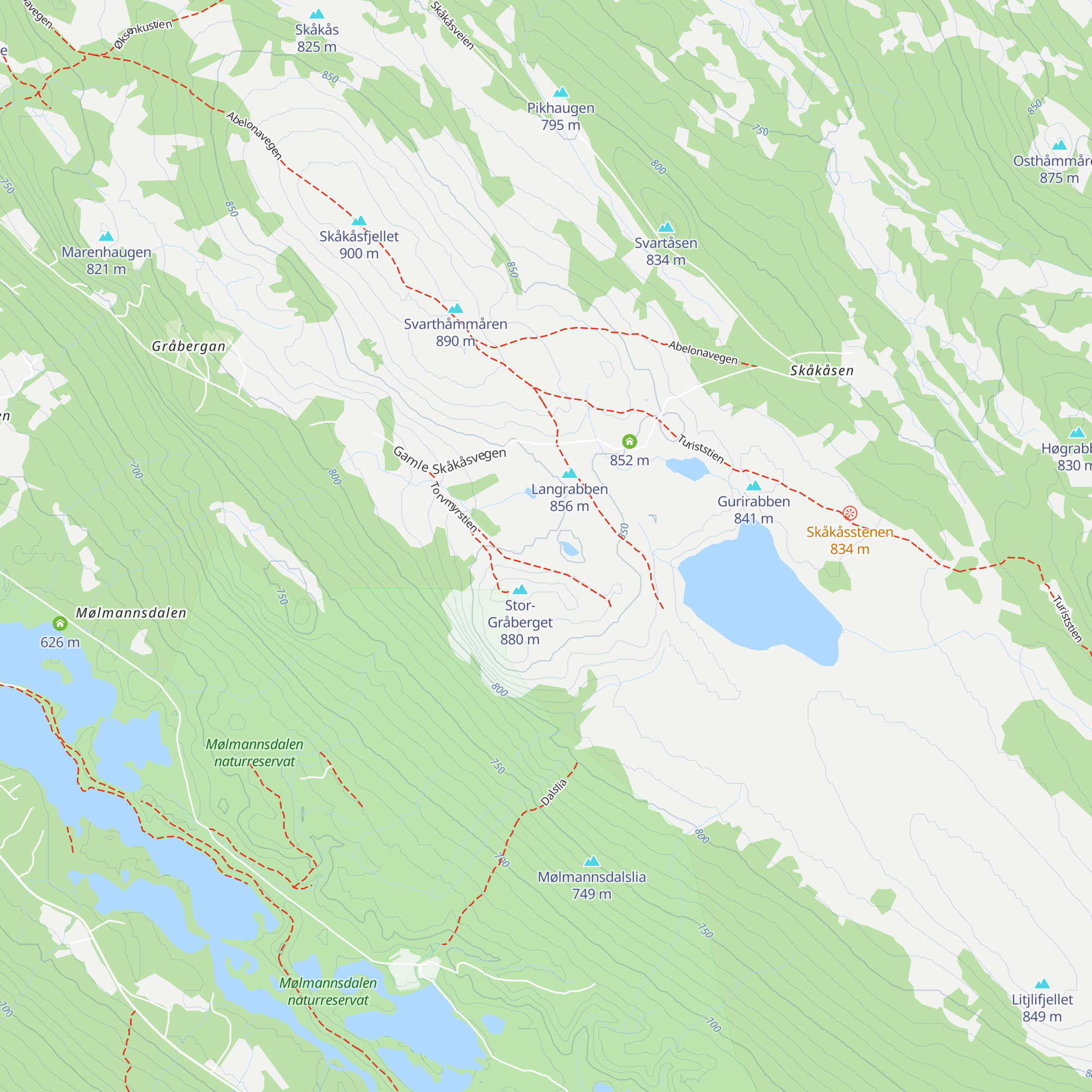 Torvmyrbua map