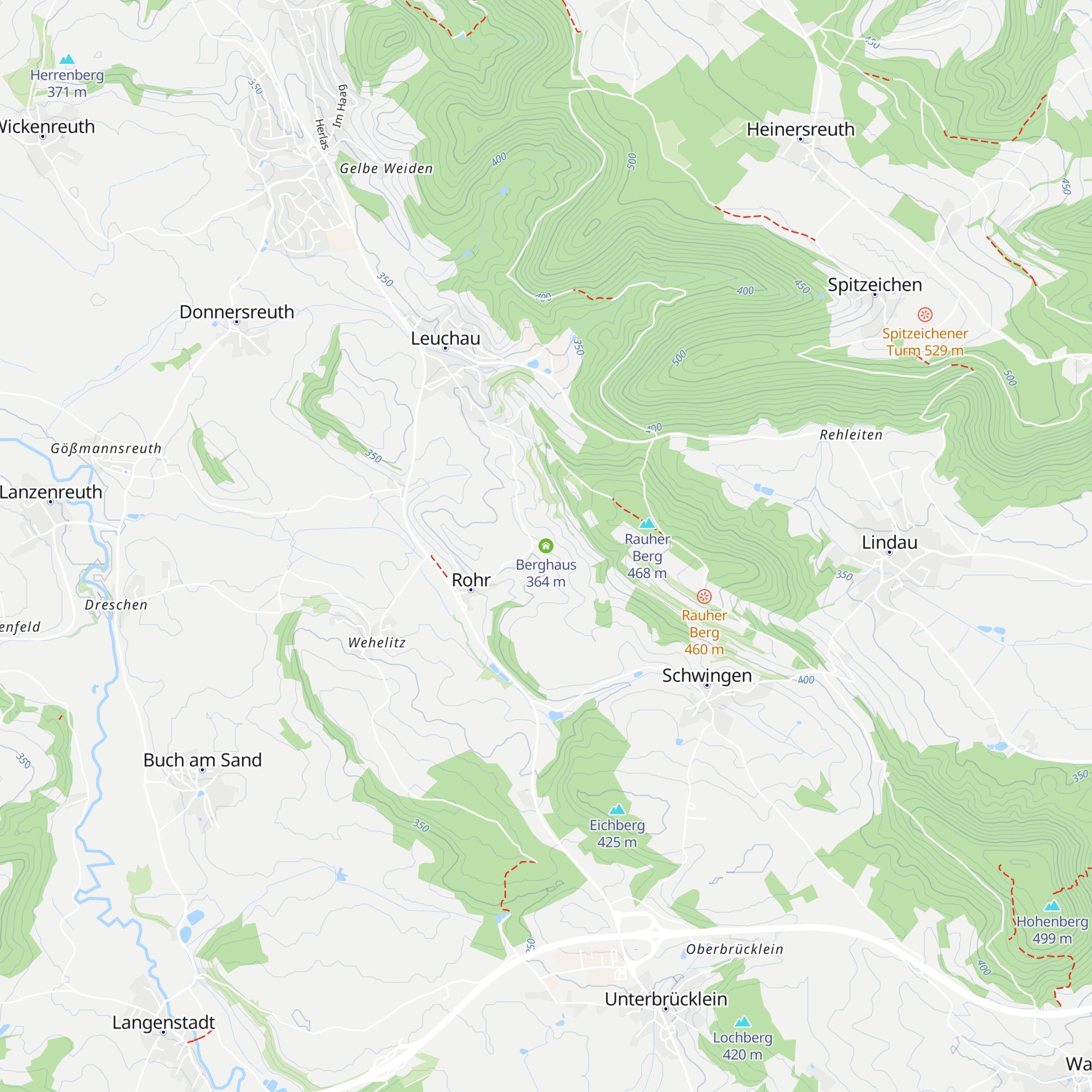 Berghaus map