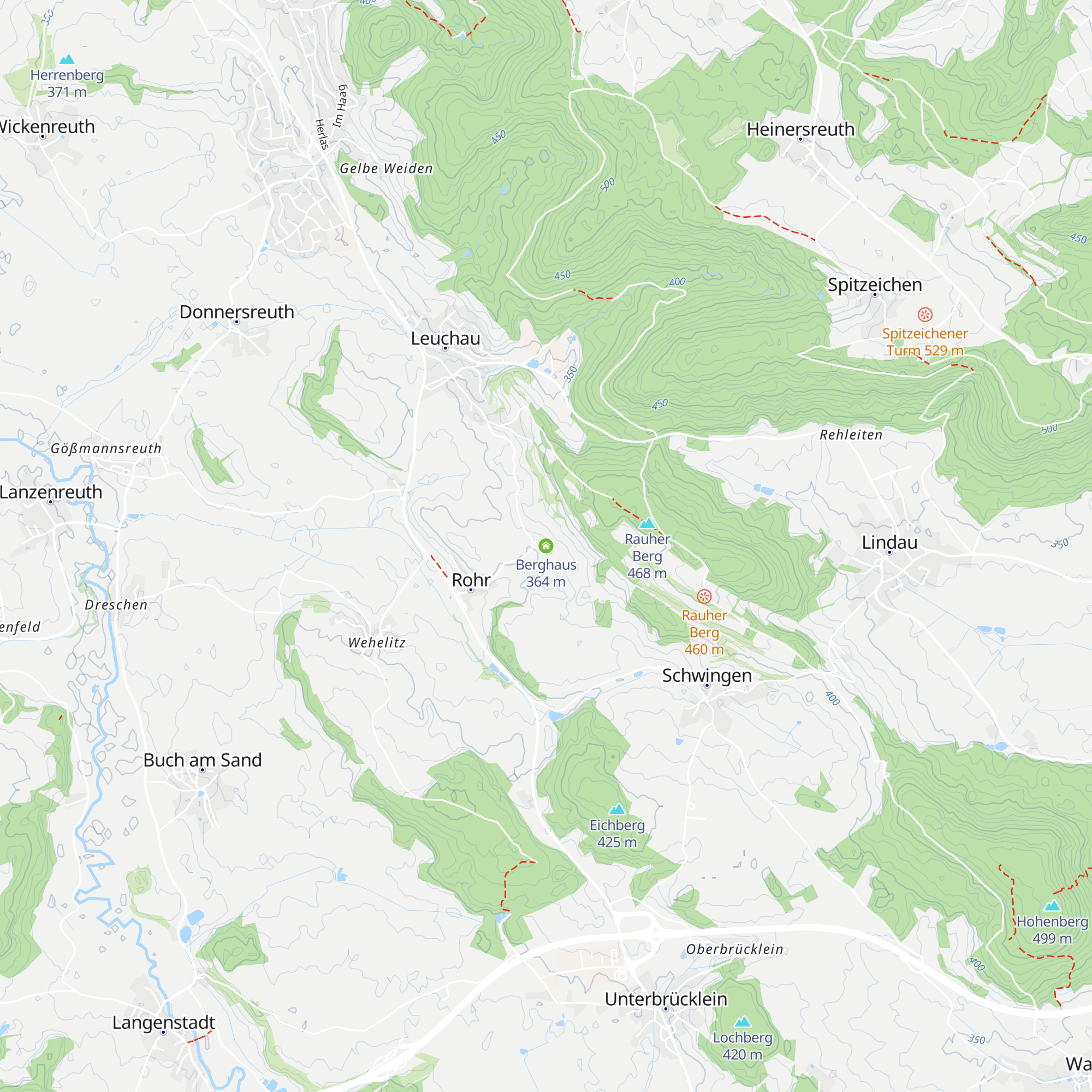 Berghaus map