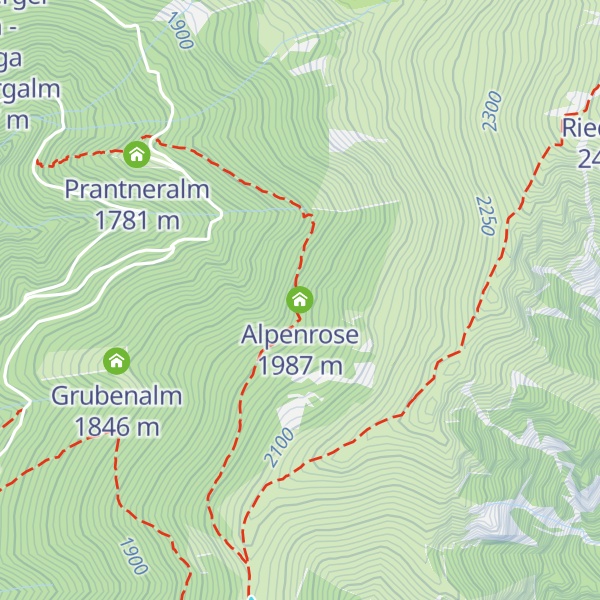Map of Alpenrose