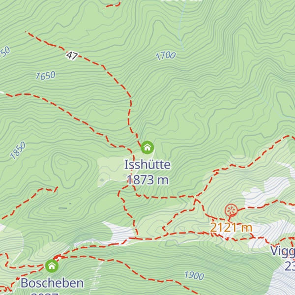 Map of Isshütte