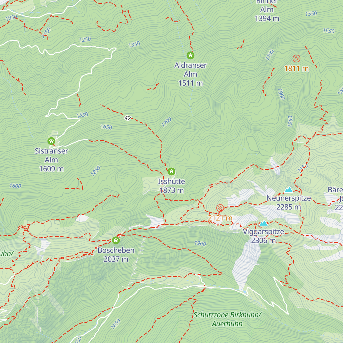 Isshütte map