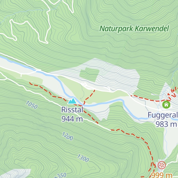 Map of Mautstelle Hinterriß