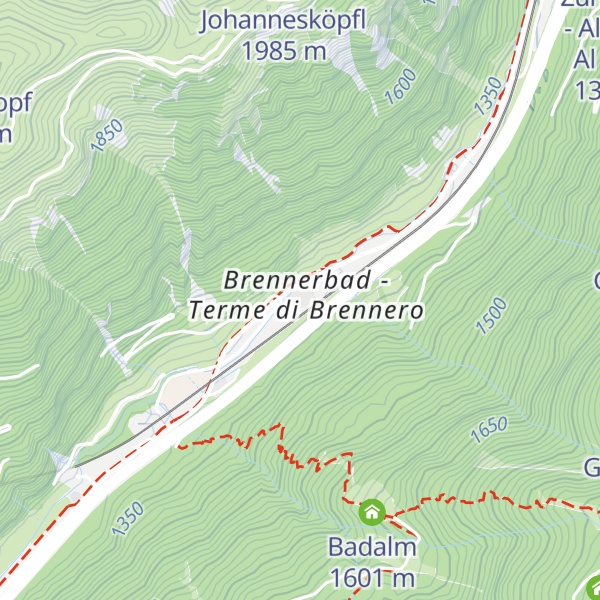 Map of Gasthof Silbergasser