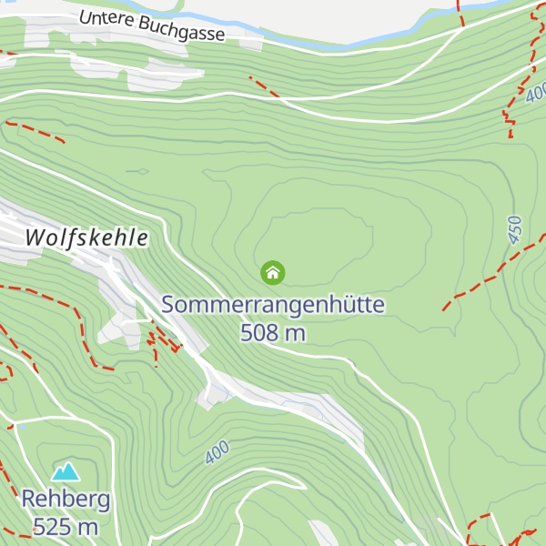 Map of Sommerrangenhütte