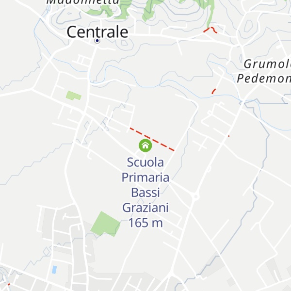 Map of Scuola Primaria Bassi Graziani