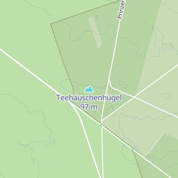 Map of Teehäuschenhügel