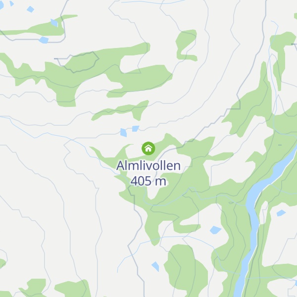 Map of Almlivollen