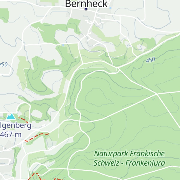Map of Ameisenhügel