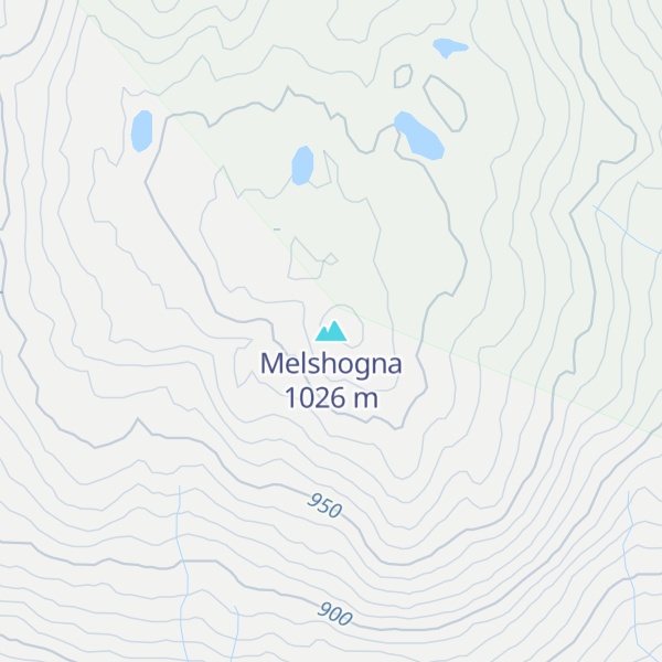 Map of Melshogna