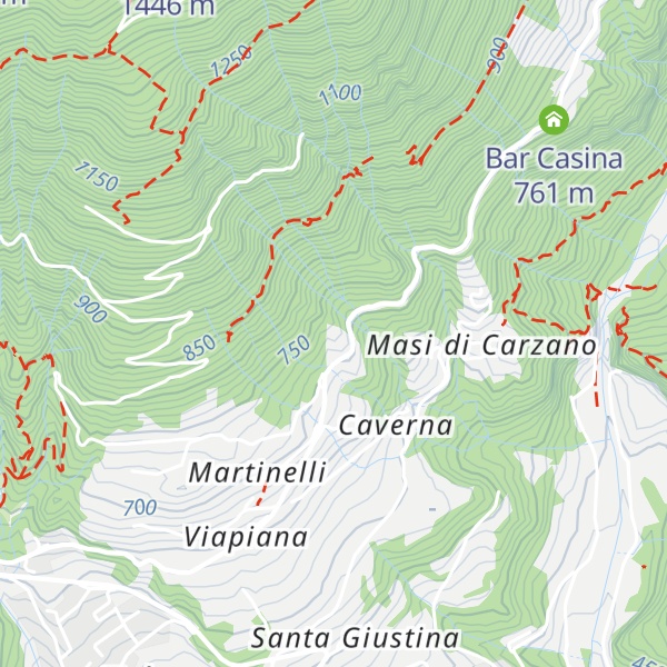 Map of Maso Teda