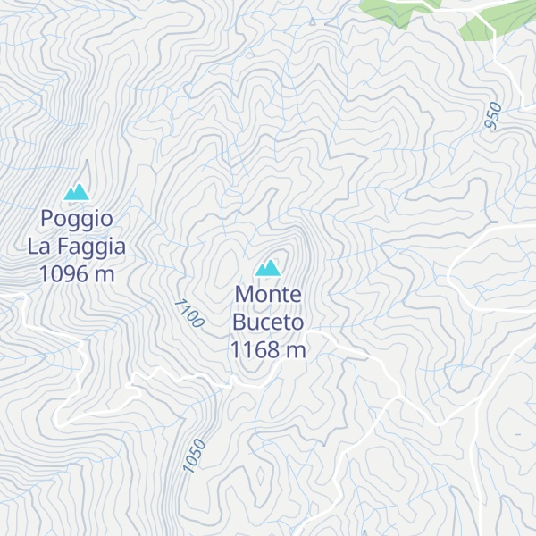 Map of Monte Buceto