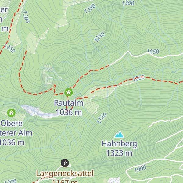 Map of Untere Orterer Alm