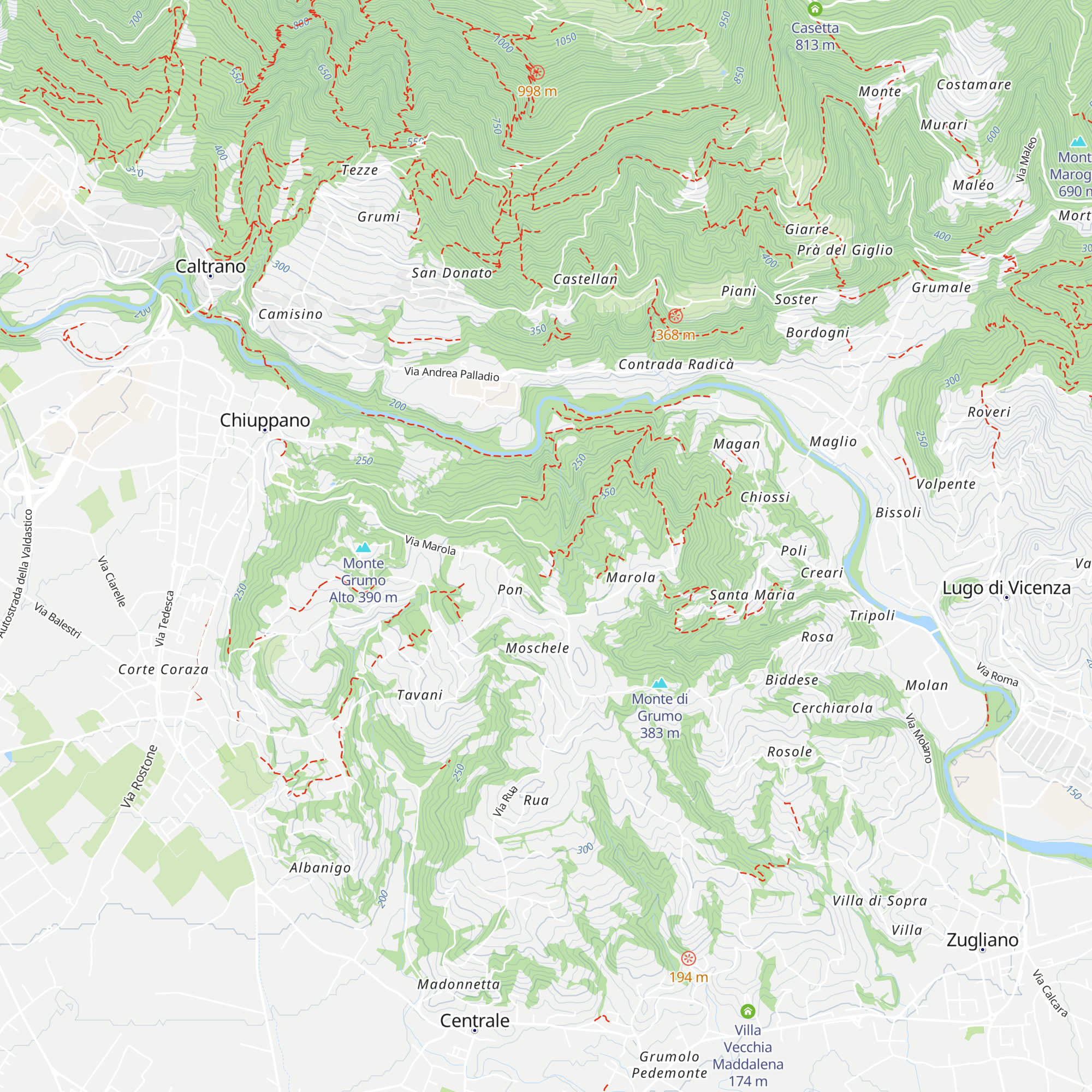 Cason de Fido map