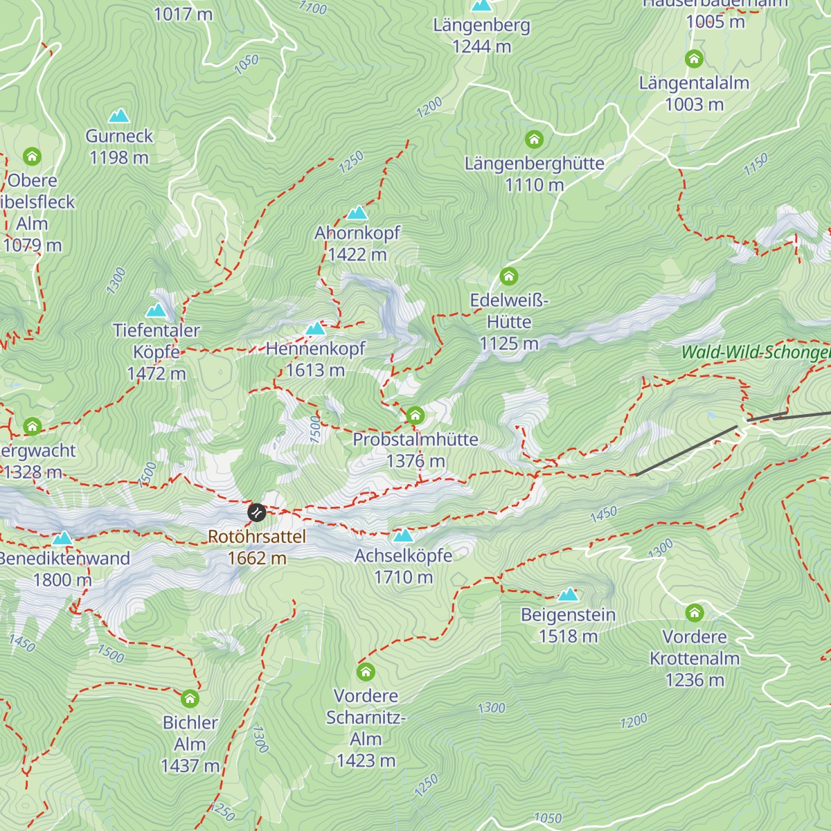 Probstalmhütte map