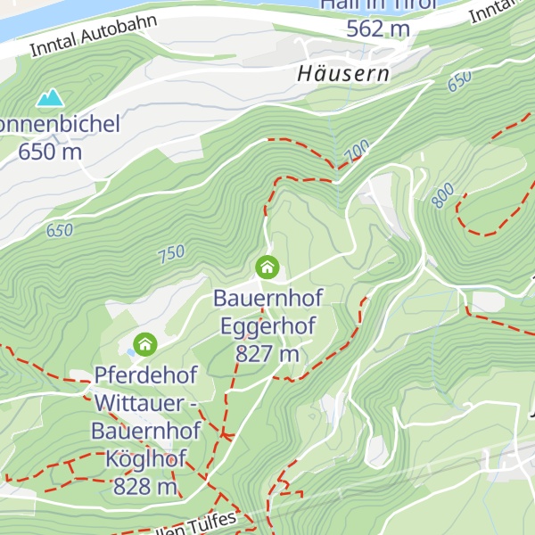 Map of Bauernhof Eggerhof