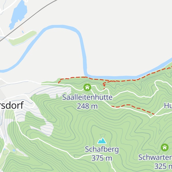 Map of Saalleiten-Hütte