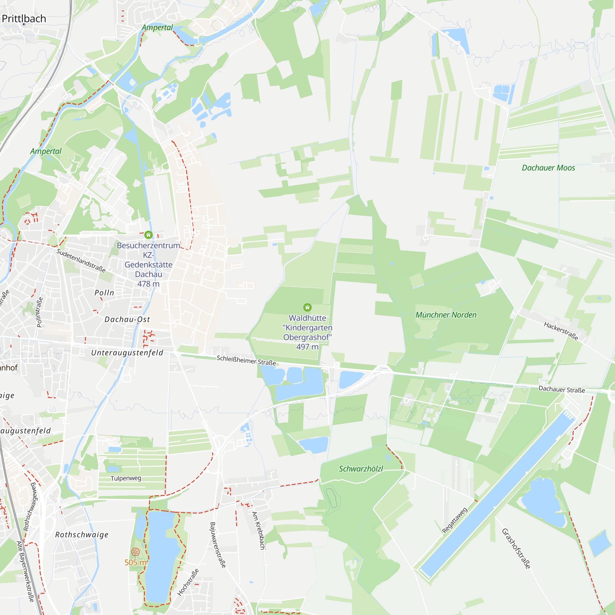 Waldhütte "Kindergarten Obergrashof" map