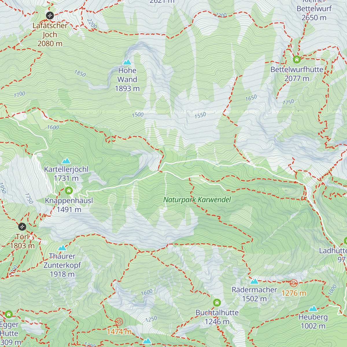 Pulverturm map
