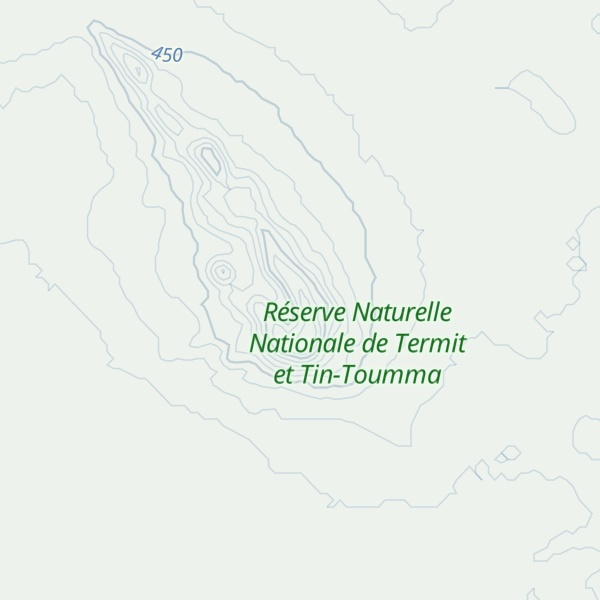 Map of Gara Tcha Bo