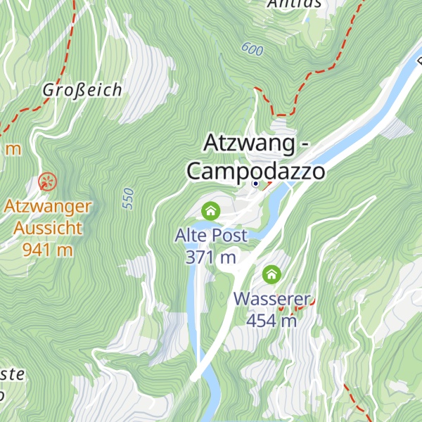 Map of Alte Post