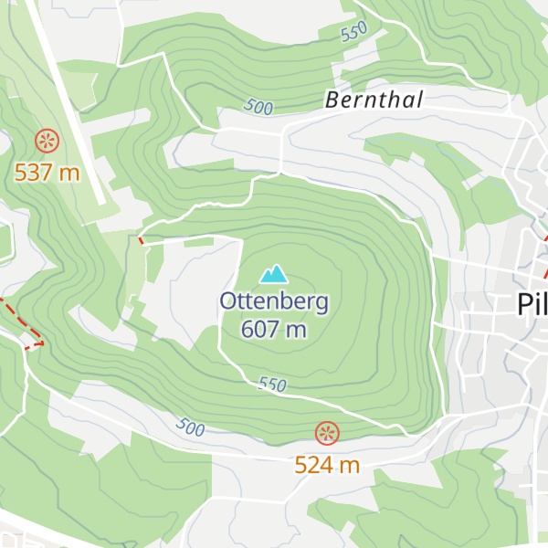 Map of Ottenberg