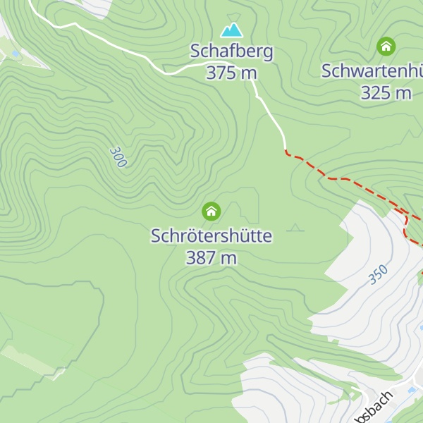 Map of Schrötershütte