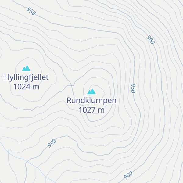 Map of Rundklumpen