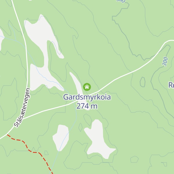 Map of Gardsmyrkoia