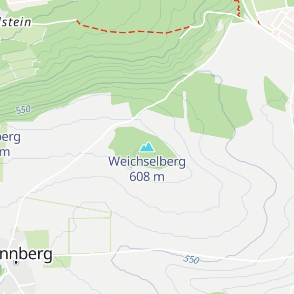 Map of Weichselberg