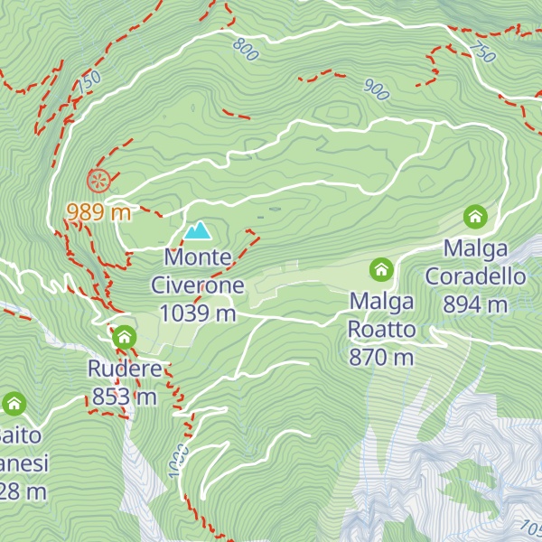 Map of La baita de Angelo