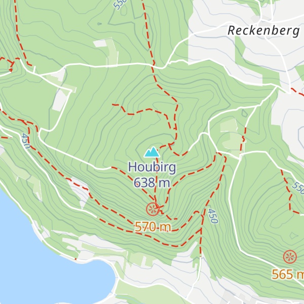 Map of Houbirg