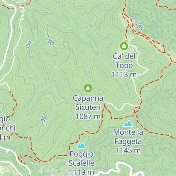 Map of Capanna Sicuteri