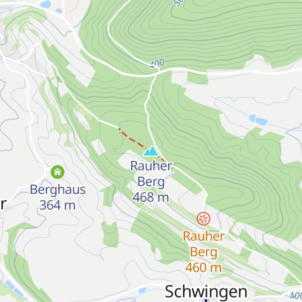 Map of Rauher Berg