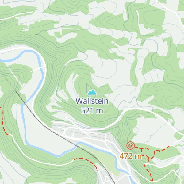Map of Wallstein