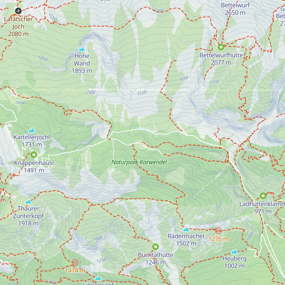Jausenstation St. Magdalena map