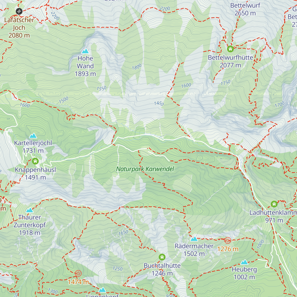 Jausenstation St. Magdalena map