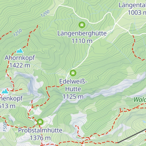 Map of Edelweiß-Hütte