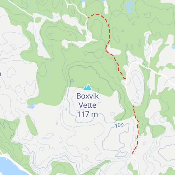 Map of Boxvik Vette