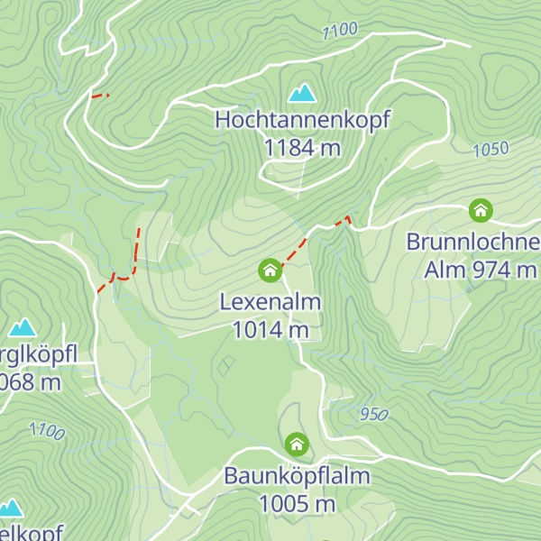 Map of Lexenalm
