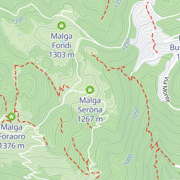 Map of Malga Seròna